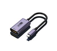 Cable Adaptador Compatible con A para Teléfono, Tableta, Proyector, Videocámara, Tarjeta de Captura de Video 4K para Vlog Filmmaker DSLR