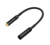 Cable adaptador conversor de audio mini XLR macho a TRS hembra de 1/8"