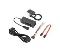 Cable Adaptador Conversor de Interfaz de Datos USB 2.0 A IDE/ de 2,5 y 3,5 Pulgadas para Disco Duro HDD/SSD de 480 Mb/S con Enchufe Europeo