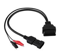 Cable Adaptador Convertidor, Cable de Diagnóstico de Conector Adaptador OBD2 de 3 Pines a 16 Pines, Adaptador de Cable de Escáner de Diagnóstico para Alfa Lancia