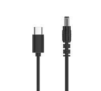 Cable adaptador convertidor de enchufe USB tipo C macho de 9 V a 3,5 mm, 3,0 mm, 4,0 mm, 4,8 mm, 5,5 mm, para ventilador de luz LED, enchufe USB C a cable de carga