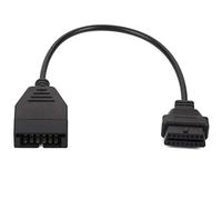 Cable Adaptador Convertidor De Escáner De Diagnóstico OBD1 De 12 Pines A 16 Pines OBD2 Compatible Con Daewoo