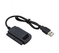 Cable Adaptador convertidor USB 2,0 a IDE SATA Compatible con Disco Duro 2,5 3,5 HDD