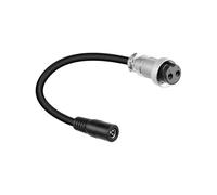 Cable Adaptador convertidor XT60 Hembra a Terminal de 2 Pines para Estaciones de energía portátiles, Paneles solares, 30cm (DC 5,5 x 2,1 mm Hembra a GX16)