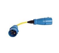 Cable adaptador de 16 A a 32 A/250 V con enchufe CEE de 16 A y...