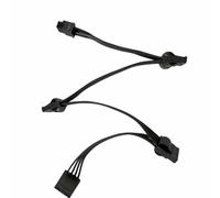 Cable adaptador de 6 pines a 4 puertos de 4 pines, cable de extensión para montaje de escritorio y mantenimiento de servidores, conector electrónico