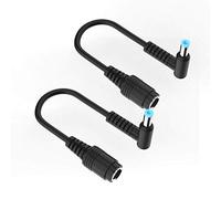 Cable Adaptador de 7.4x5.0 mm a 4.5x3.0 mm, Cable de Alimentación para HP Stream Pavilion Envy EliteBook Split Chromebook Precision, 2 Unidades