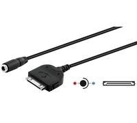 Cable adaptador de alimentación (DC hembra - enchufe de iPod)