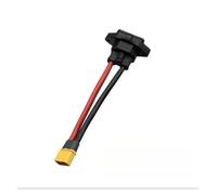 Cable adaptador de alimentación macho a C14 de 3 pines, conector de cable de carga de batería para coche, cable IEC C14 de alta corriente para carga de bicicleta eléctrica, 1 unidad (XT60 macho)