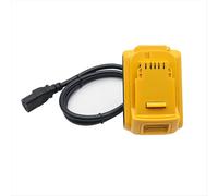 Cable adaptador de alimentación para herramientas de batería de iones de litio de 18 V y 20 V para conectar baterías de plomo ácido de CC de 21 V.