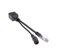 Cable Adaptador de alimentación pasiva a través Ethernet, 100 Uds., Divisor, módulo Fuente del inyector RJ45