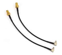 Cable adaptador de antena 4G SMA hembra a TS9 macho de 15 cm (2 unidades) para enrutador de antena externa Huawei E5372