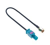 Cable Adaptador de Antena Aérea para Coche 2 Piezas Fakra Z Macho a SMA para Antenas gsm GPS Dab & TV Fakra Coaxial Compatible con Accesorios Automotrices de Vehículos y Camiones Navegación GPS 15cm