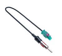 Cable Adaptador de Antena de Radio FM Am Fakra Macho a DIN Macho Enchufe para Coche Adaptador de Audio con Conector de Estéreo Automático de 12-24V Compatible con Vehículo Ford BMW VW Volkswagen Auto