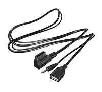 Cable adaptador de audio AUX de 3,5 mm para VW Audi, S5, Q5, Q7, A3, A4L, A5, A1
