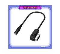 Cable adaptador de audio Shun Sihao de 3,5 mm para Mercedes Benz AMI. Compatible con Benz X164, X166,