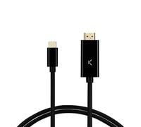 KSIX BXHDMI60N Negro / Cable USB-C (M) a HDMI (M) 2m
