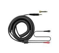 Cable adaptador de auriculares de repuesto con resorte en espiral para Sennheiser HD 25-sp HD 222 HD