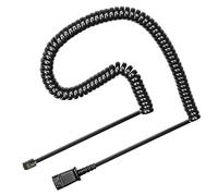 Cable adaptador de auriculares U10P compatible con auriculares Plantronics QD funciona con Avaya Digital, Polycom VVX NEC Mitel Shoretel Aastra Digium + Más