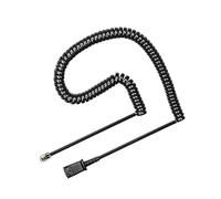 Cable adaptador de auriculares U10P-S compatible con auriculares Plantronics QD funciona con teléfonos IP Grandstream Snom