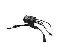 Cable adaptador de bicicleta eléctrica, adaptador de grupo de lámparas de 6 V para motor Bafang Mid-Drive, kit de conversión, cable de readaptación de luz de freno para bicicletas eléctricas