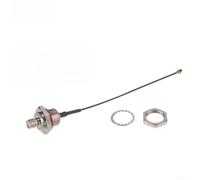 Cable adaptador de caja impermeable para U.FL a conector hembra SMA con rosca m10 para equipos de prueba RF en recintos industriales (12)