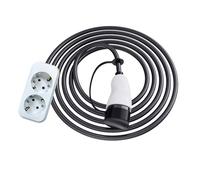 Cable adaptador de carga para vehículos eléctricos, conector de descarga de 16 A, 250 V, para bicicletas y scooters, transferencia de energía eficiente