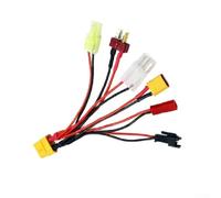 Cable adaptador de carga paralelo de la batería de RC con los terminales del conector de T y de SM2P para los modelos de RC