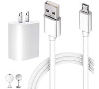 Cable adaptador de cargador de repuesto micro USB para espejo de maquillaje Simplehuman de 5 y 8 pulgadas con sensor redondo (5 pies)