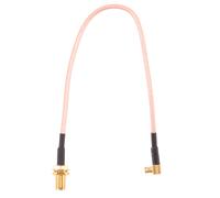 Cable adaptador de coleta MCX macho a SMA hembra RG316 de baja pérdida, 21 cm
