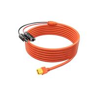 Cable adaptador de conector solar MC4 a XT60 de 8 m, cable de extensión de carga solar de 12 AWG para estación de energía portátil, panel solar, RV y batería LiFePO4