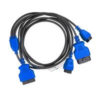 Cable adaptador de configuración de lector de códigos para comprobaciones de vehículos FCA 12+8, arnés de diagnóstico de 250 cm para acceso a la zona de cabina y trabajo de colocación de herramientas