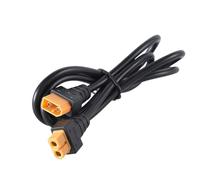 Cable adaptador de conversión XT60 macho a hembra de 5 m de largo para solución de alimentación al aire libre y vehículos