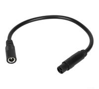 Cable adaptador de corriente DC2.1 a cabeza hueca para aplicaciones de scooter con conectores de metal resistentes y distribución de peso equilibrada (A)