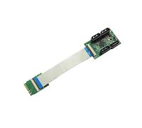 Cable Adaptador de Extensión ASM1064 M.2 WiFi A 4 3.0 Compatible con y Negro para Synology