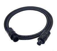 Cable adaptador de extensión de CA con BC01 hembra a, cable de alimentación inversor de 3 núcleos de 1,5 mm², cable de goma H07RN-F para instalación solar al aire libre, -40 °C a +85 °C (10 metros)