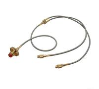 Cable adaptador de gas para estufa exterior compatible con cilindros de gas licuado comúnmente utilizados en entornos residenciales (A)