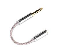 Cable Adaptador de para Auriculares, Cable de Conversión de Macho a Hembra Duradero, Mejora la Claridad del Sonido para ZX300A HiFiman, Ligero y Compacto de 14 Cm (4.4 revolución equilibrada