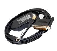 Cable adaptador de programación USB-SC09 DB25 MD8 for de las series FX y A CH340 FT232(Industrial Isolated)