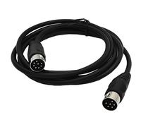 Cable adaptador de señal de datos de audio MIDI de 8 pines macho a DIN de 6 pines macho