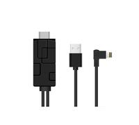 Cable adaptador de teléfono a HDMI, convertidor HD 1080P, compatible con iPhone X/XR/XS/XS Max/11/8/7/7 Plus/6s
