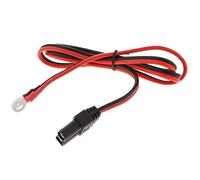 Cable adaptador de terminal EC5 a anillo de 20 A para arrancador de coche de emergencia