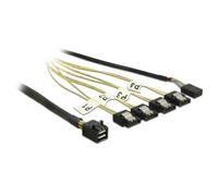 Cable Adaptador DeLOCK Mini SAS HD SFF-8643 a 4x SATA 7p 1m