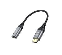 Equip 133446 adaptador de cable de vídeo 0,15 m displayport hdmi negr