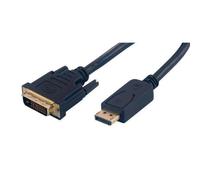Cable adaptador DisplayPort a DVI-D MCL MC393-2M de 2 m