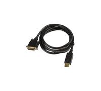 Cable adaptador DisplayPort a DVI - StarTech.com - DP2DVI2MM6 - 1,8 m - 1920x1200 - Negro