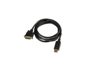 Cable adaptador DisplayPort a DVI - StarTech.com - DP2DVI2MM6 - 1,8 m - 1920x1200 - Negro