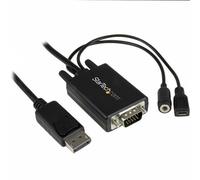 Cable Adaptador DisplayPort a VGA con Audio de 3 m StarTech