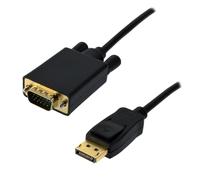 Cable adaptador DisplayPort a VGA MCL MC294-1.5M 1,5 m macho/macho