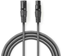 Cable adaptador DMX XLR de 3 pines hombre-mujer 20m